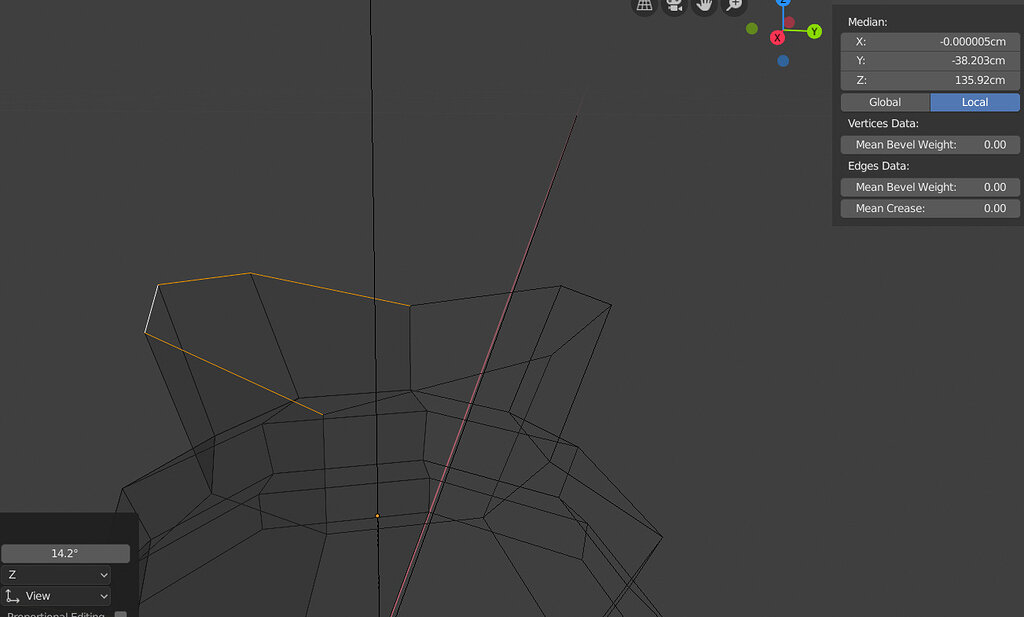 Mirror Modifier And Rotation Of Vertices Ask Gamedev Tv