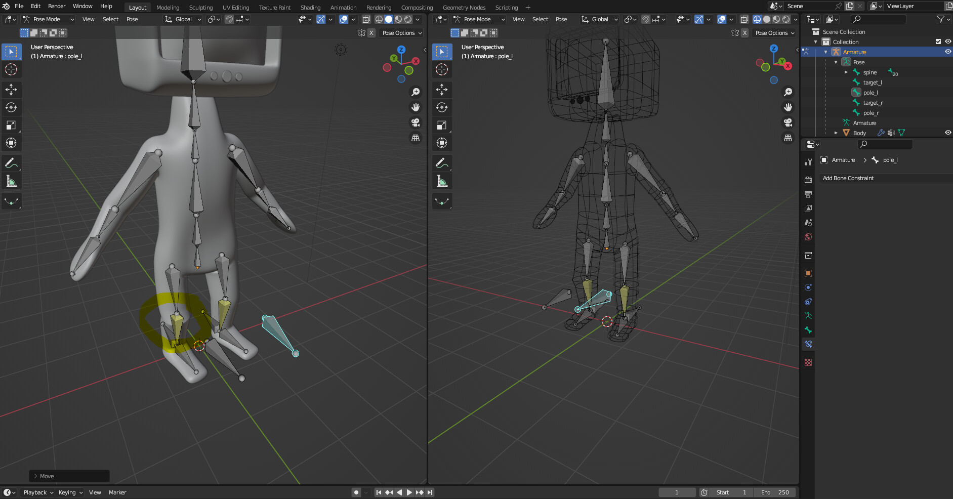 Symmetrize in Blender 2.8 Not Working Pose Mode: Fix Guide