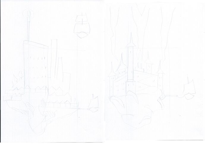 20220520-pen-and-paper-two-castles-basic-layouts