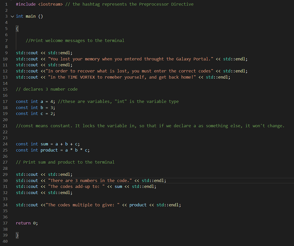 Terminal & Code Screenshot - Show - GameDev.tv