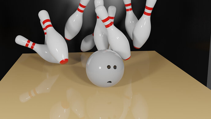 bowling hit