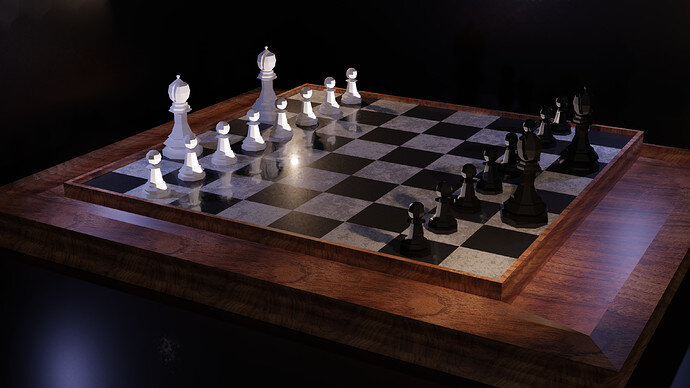 Chess Scene Cycles