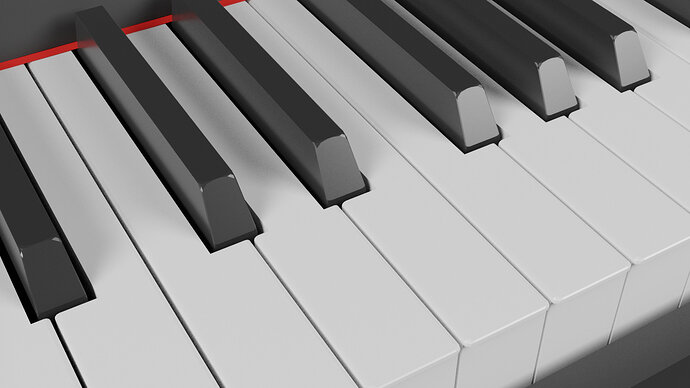 E-Piano Keys