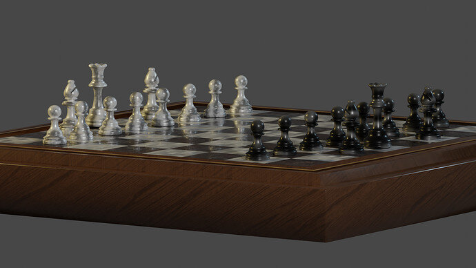Chess Set_progress 7