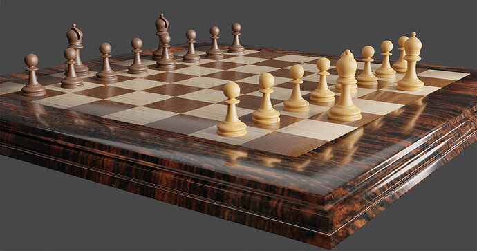 Chess Board Scene-with-base-Web