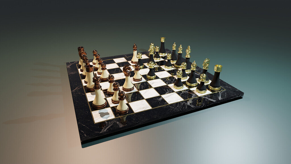 Chess Board 3 Camera Setup - Show - GameDev.tv