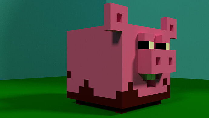 Voxel Pig2