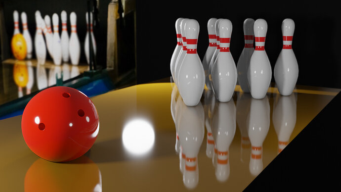 bowling render composite