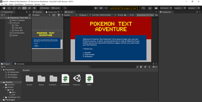 Text101 - Pokemon Text Adventure - PC, Mac & Linux Standalone - Unity 2021.1.20f1 Personal DX11 2021-10-20 13_23_59