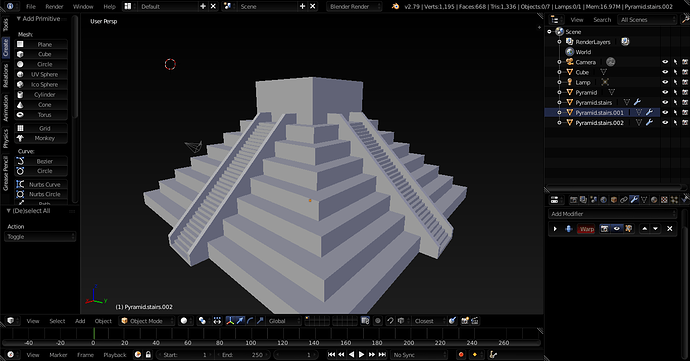 pyramid(stairs)