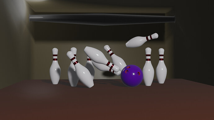 56 bowling scene