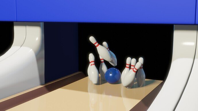 Bowlinf Scene Render