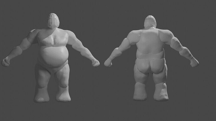 Fat Orc-Dyntopo Sculpting Body 2