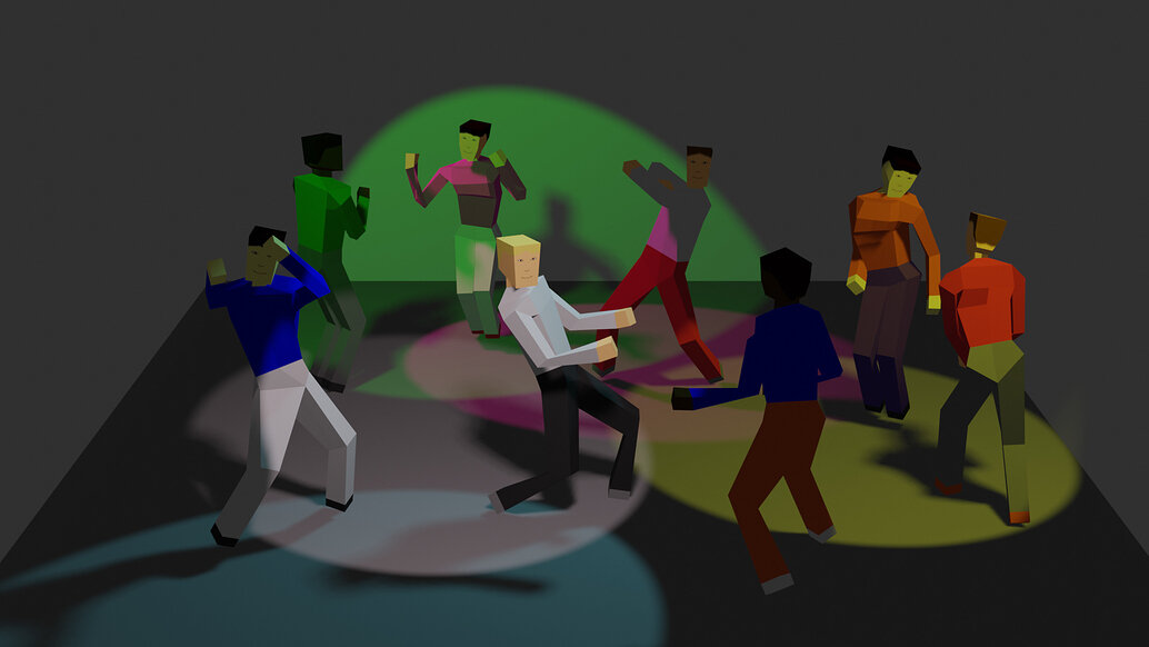 The Blender Collab Week 19 Themed Gallery ("Party time!") Blender