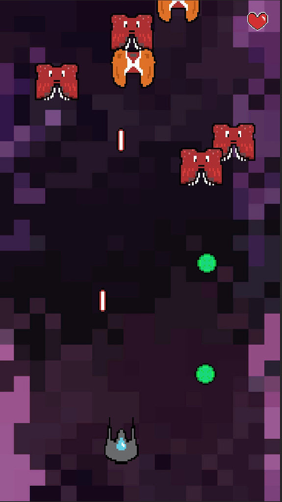 Current state of laser defender Show GameDev.tv