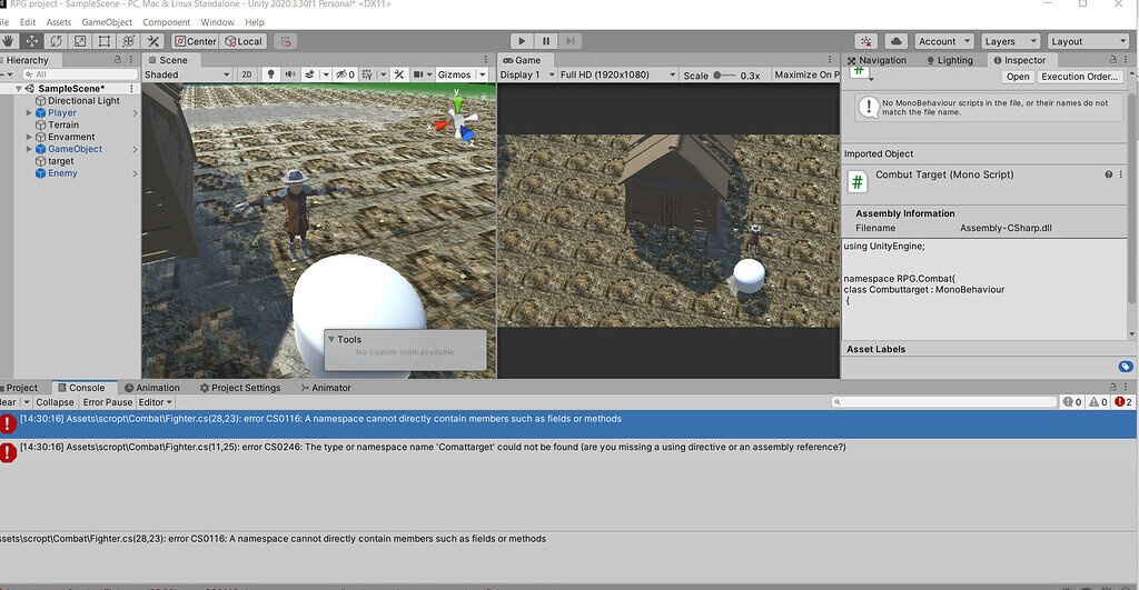 ِ1How do I solve the problem? - Ask - GameDev.tv