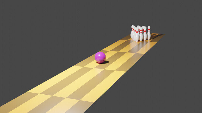ball and pin rendered