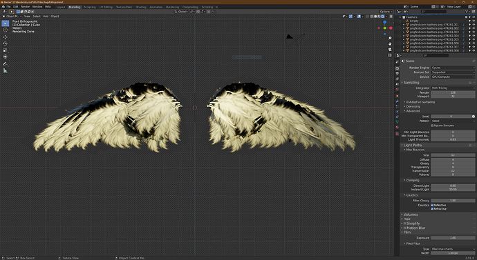 Alpha feathers Cycles