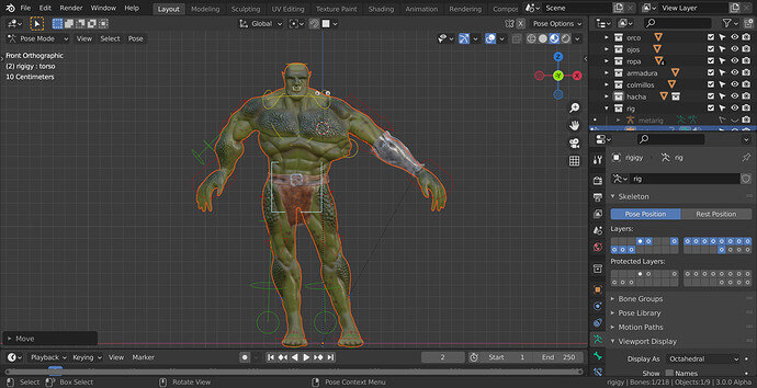 orc char  rigged2