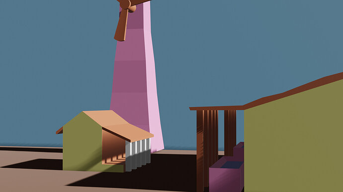 Low poly scene9