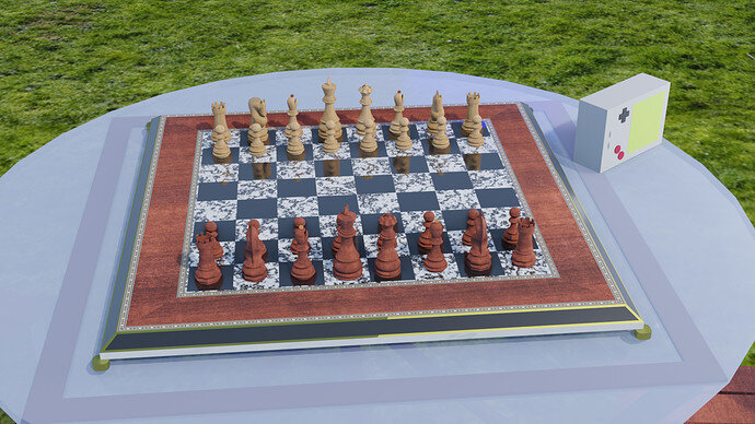 Section 4 - Chess Scene - 3 - EEVEE