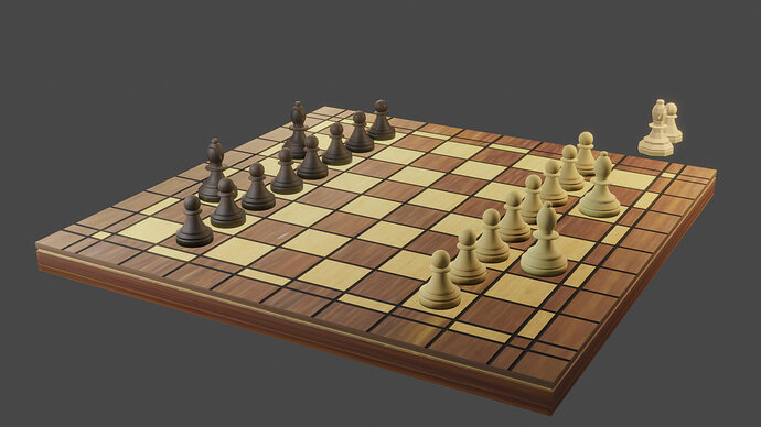 Chess Board Progress Picture 1