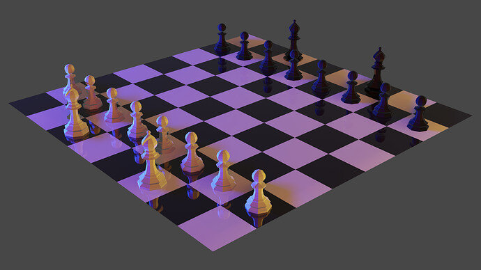 chess lighting