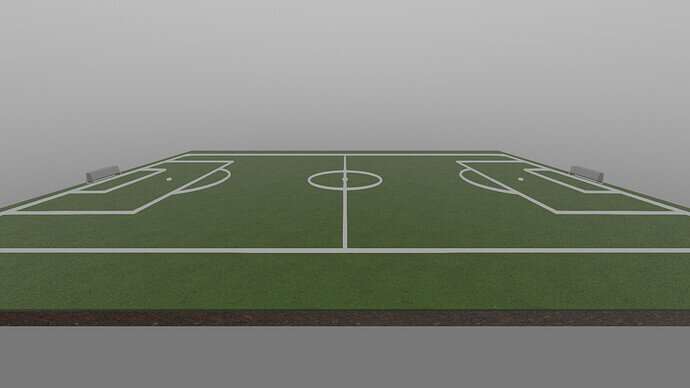 1 Footbal pitch side