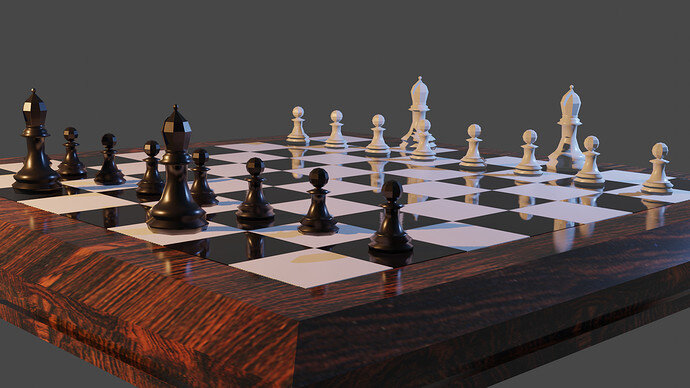 ChessSceneBrazilianRosewood