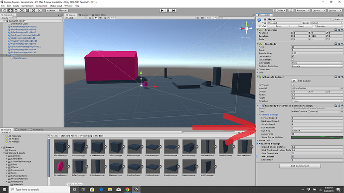 Unity%20screenshot%20of%20first%20person%20controller%20script