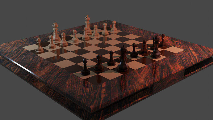 Mapped Chess Scene