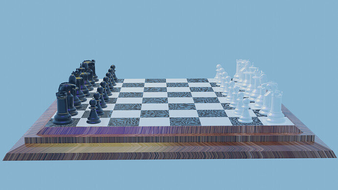 Complete Set Chess Scene 2