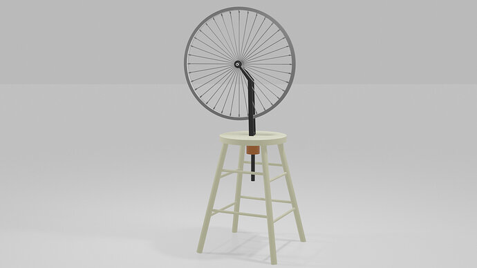 Duchamp Bicycle Wheel 1913