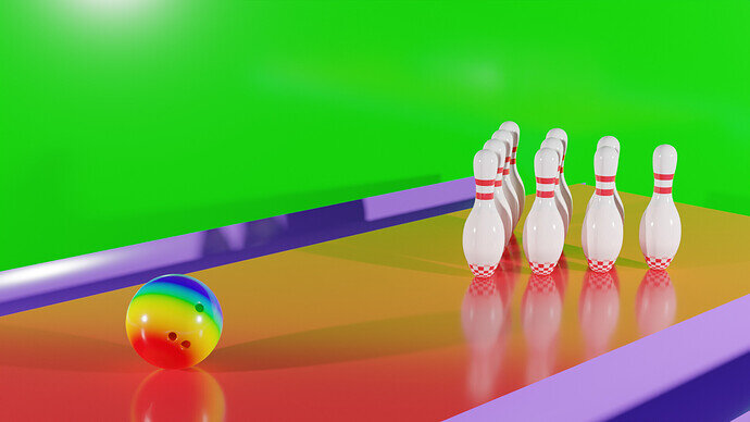 Bowling Scene Cycles