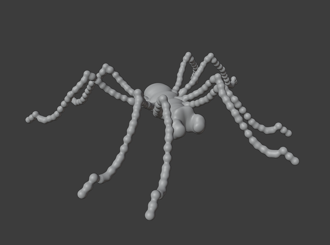 1st metaball spider