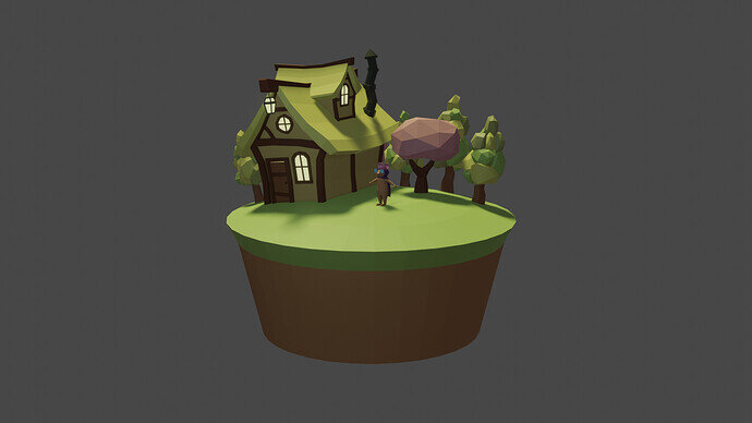 Low Poly House3