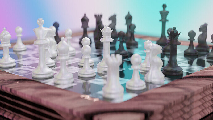 Chess DOF on queen - Cycles