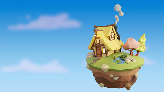 low poly landscape course image5