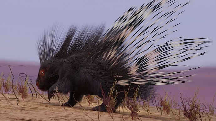 Porcupine_Render10Cycles