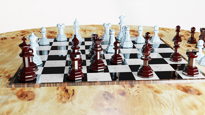 Eevee Chess Scene Camera 2