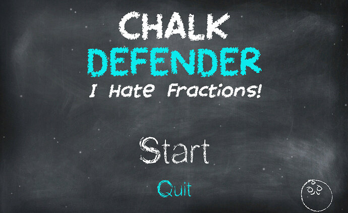 Chalk defender screen