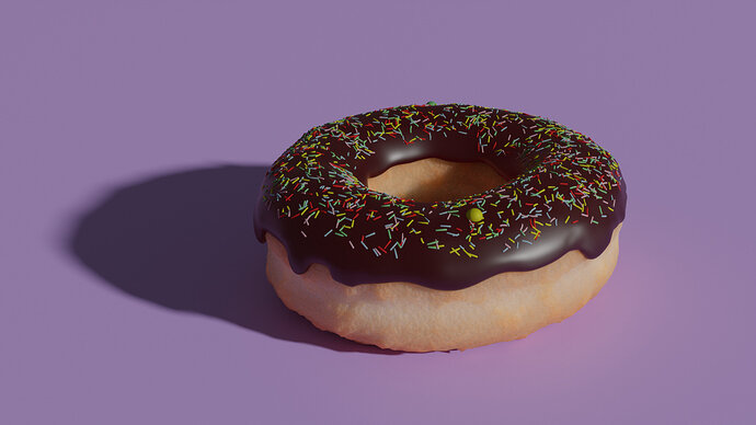 Level 2 Donut (Cycles) Render 2
