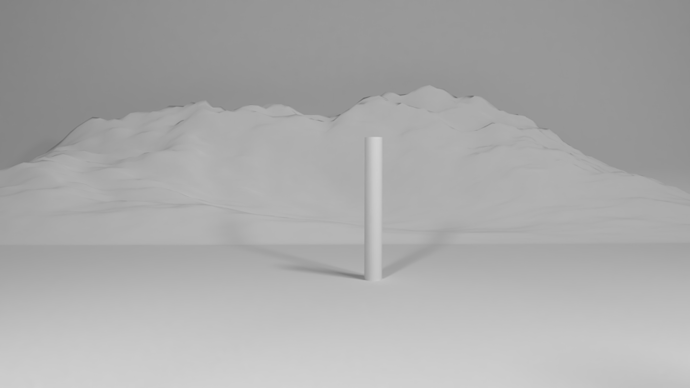 Place holder on set with scene lighting - Stage 1