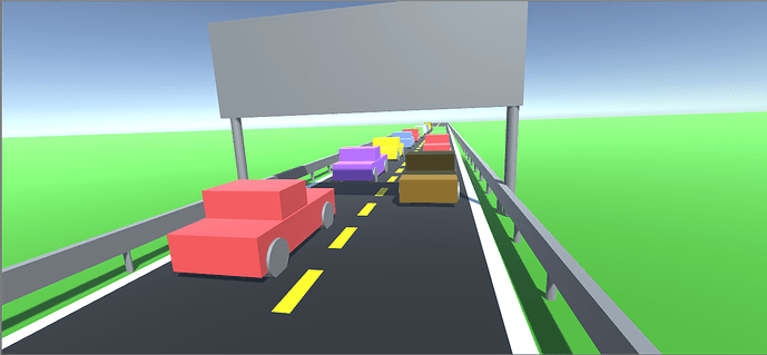 block model scene