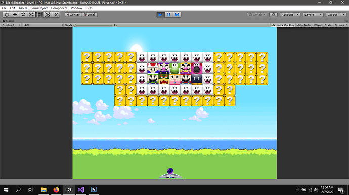 Block Breaker LVL1