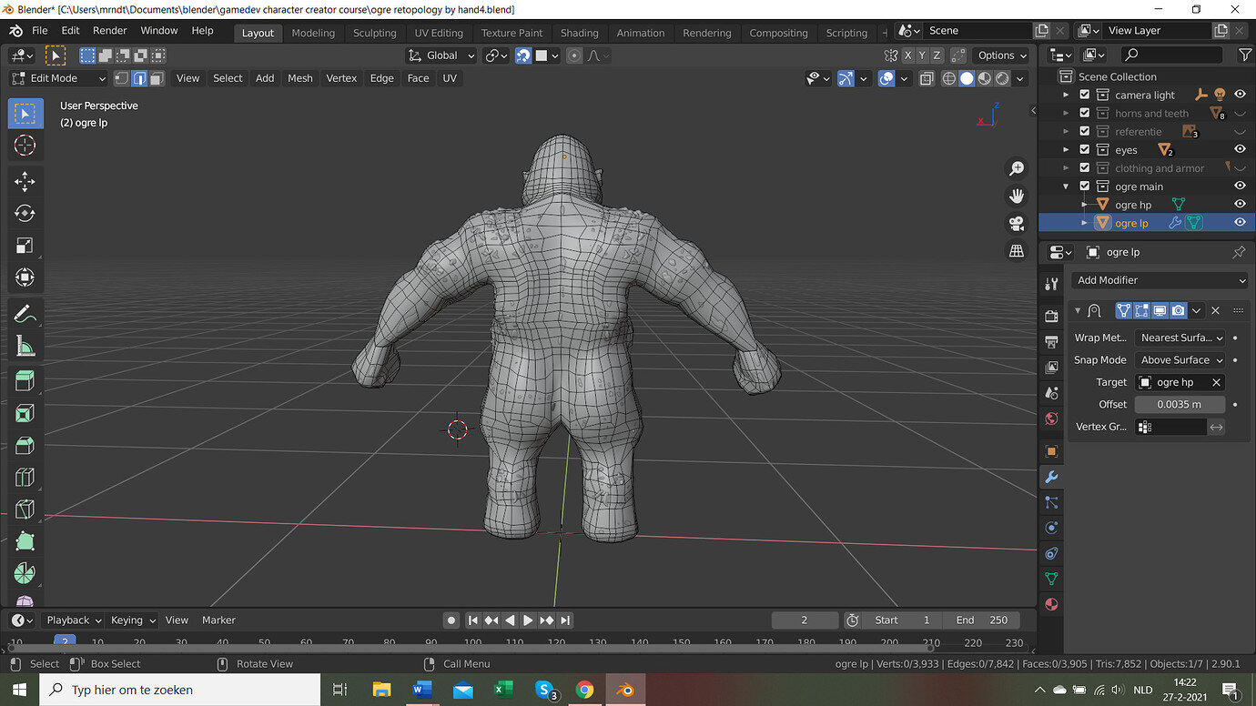 Manual Retopology - Show - GameDev.tv