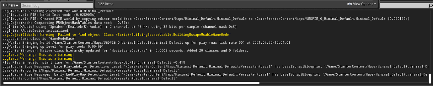 Failed to find object in class/scripts - Ask - GameDev.tv