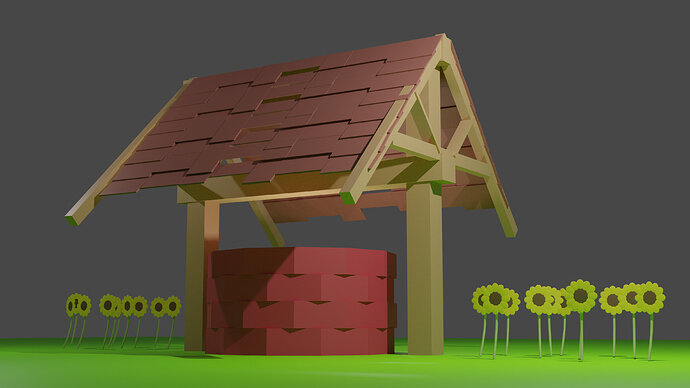 Well Scene (Cycles) Render