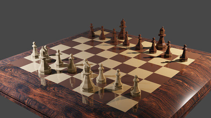 Chess Scene with mapping