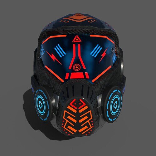 2022-04-23 - Collab Helmet V1 Front